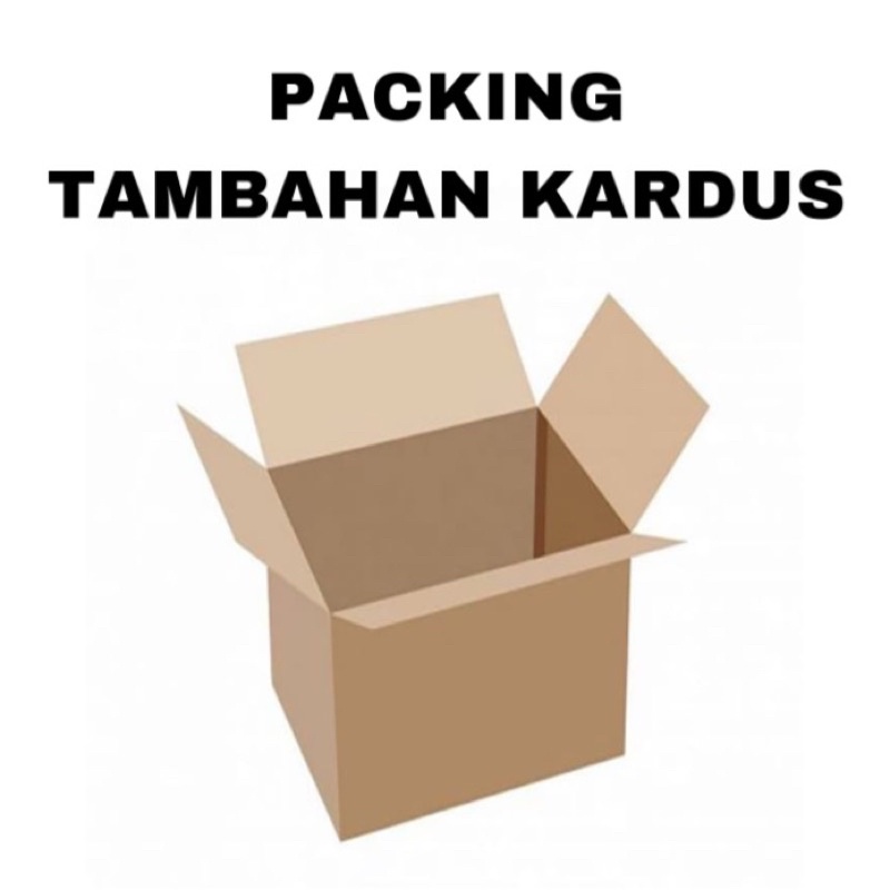 

Packing Tambahan Kardus atau Bubble wrap - Packaging Tambahan Paket