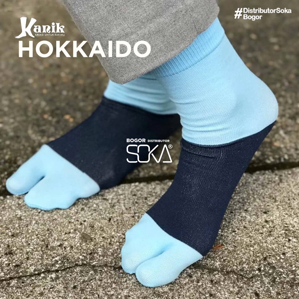 Kanik Japan Series Hokkaido - kaos kaki wanita motif jempol