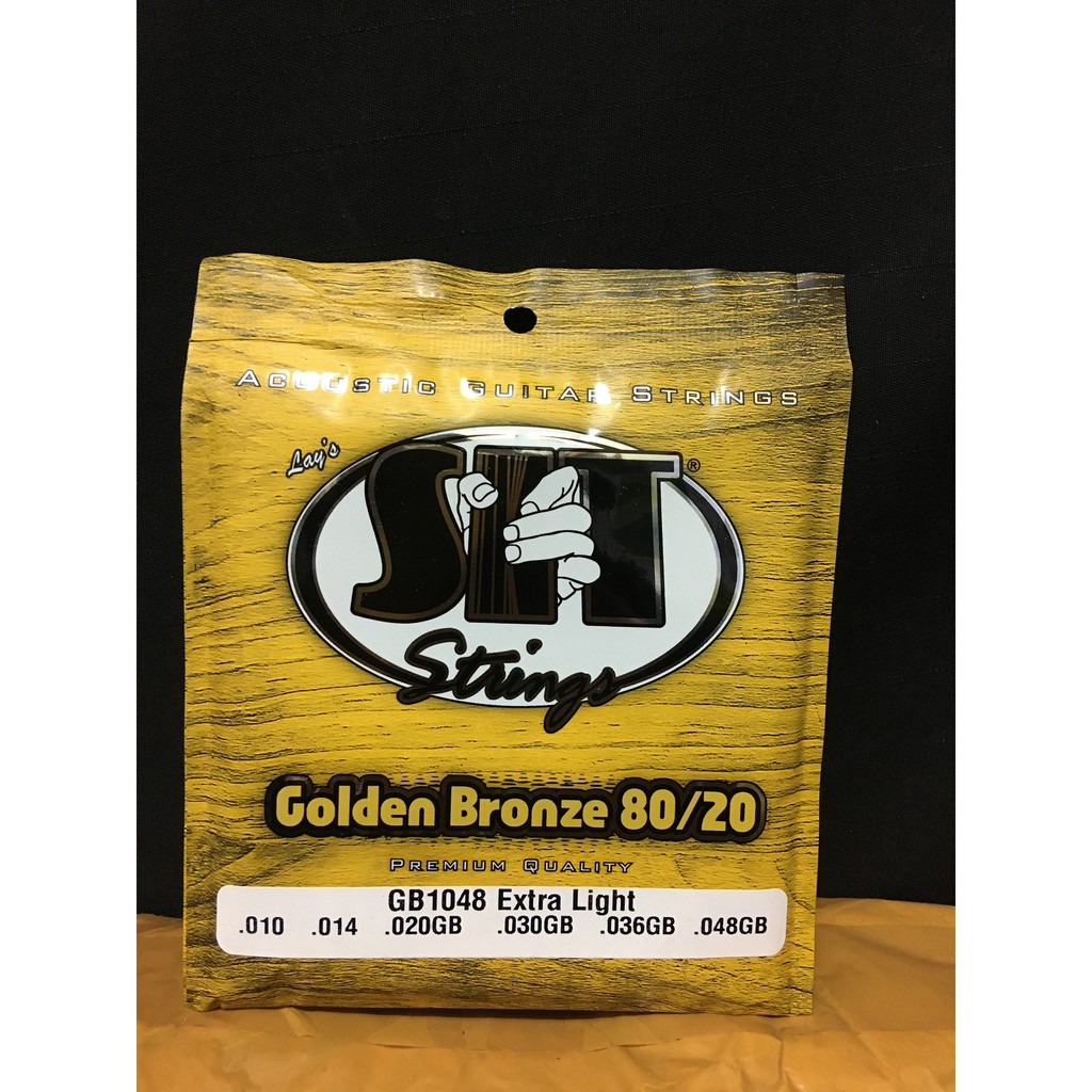 Senar Gitar Akustik S.I.T GOLDEN BRONZE ORIGINAL USA 0.10 - 0.48