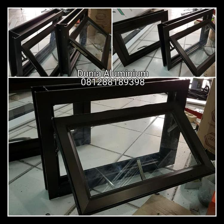 JENDELA JUNGKIT ALUMINIUM BOUVEN BOUVENLIGHT BOVEN CUCI GUDANG