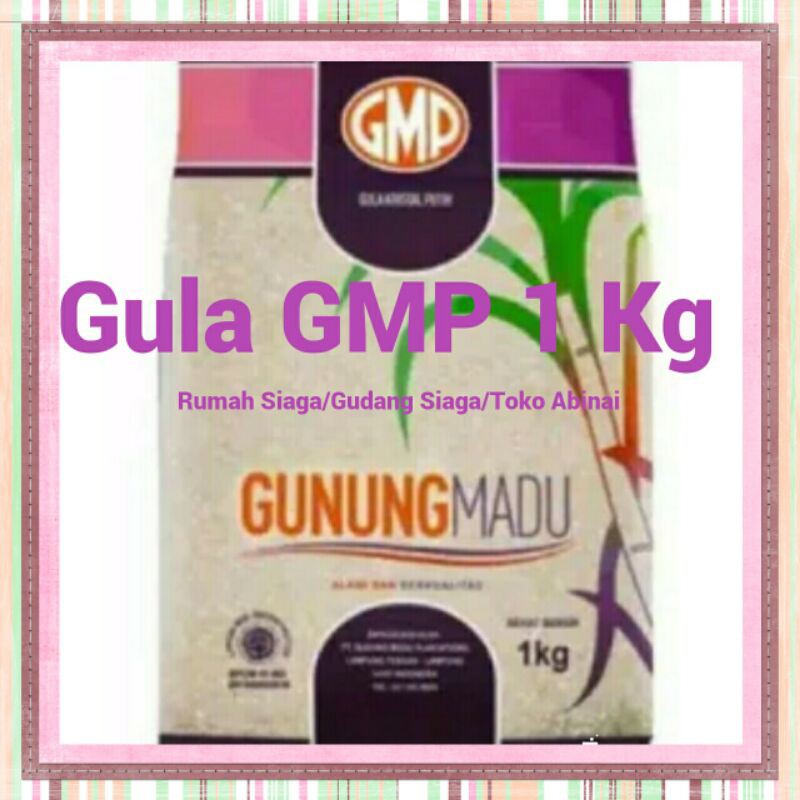 Jual Gula Pasir Kristal Gmp 1 Kg Setara Gulaku 1kg X 1 Pcs Promo Shopee Indonesia 4658