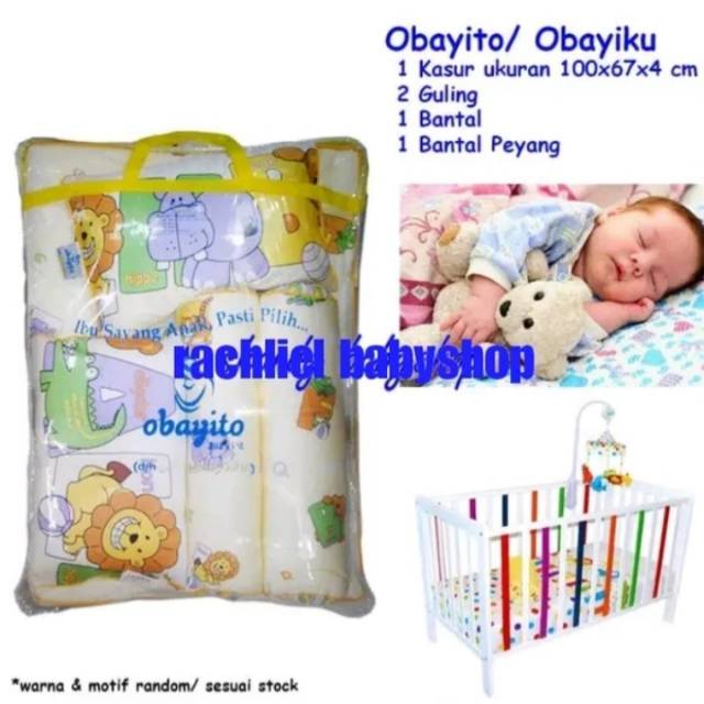 KASUR SET 5IN1 OBAYITO (KHUSUS GRAB/GOJEK)