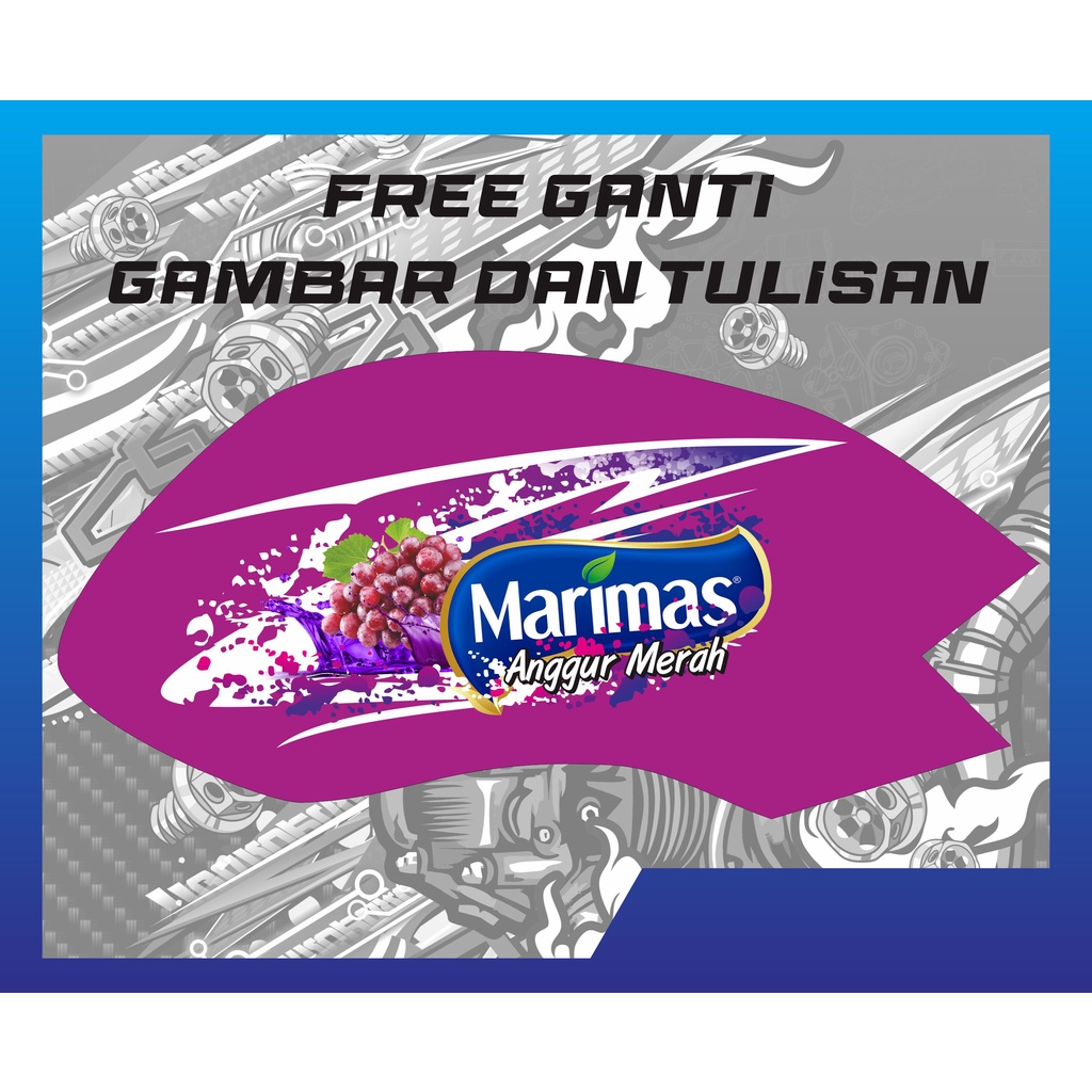 STRIPING HEREX / STICKER HEREX / STIKER HEREX MEGAPRO