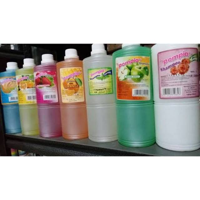 POMPIA Shampo Botol - Shampo Pompia Botol 1liter