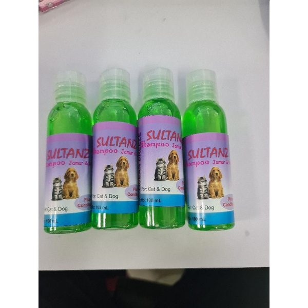 Shampoo Kucing kutu dan Jamur Sultanz 100 ml