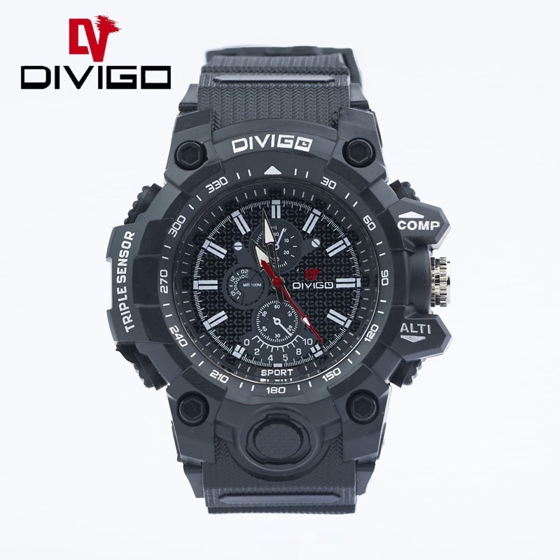 JAM TANGAN PRIA DIVIGO TERBARU WATER RESISTANCE D4G-A