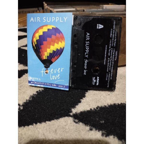 kaset pita air supply / forever love