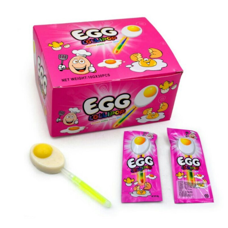 

egg lollipop 1box (30pcsX10g)