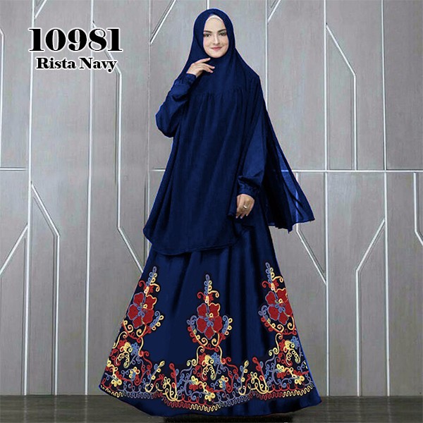 MAXI DRESS WANITA FASHION TRENDI KEKINIAN RISTA GAMIS KONDANGAN JUMBO