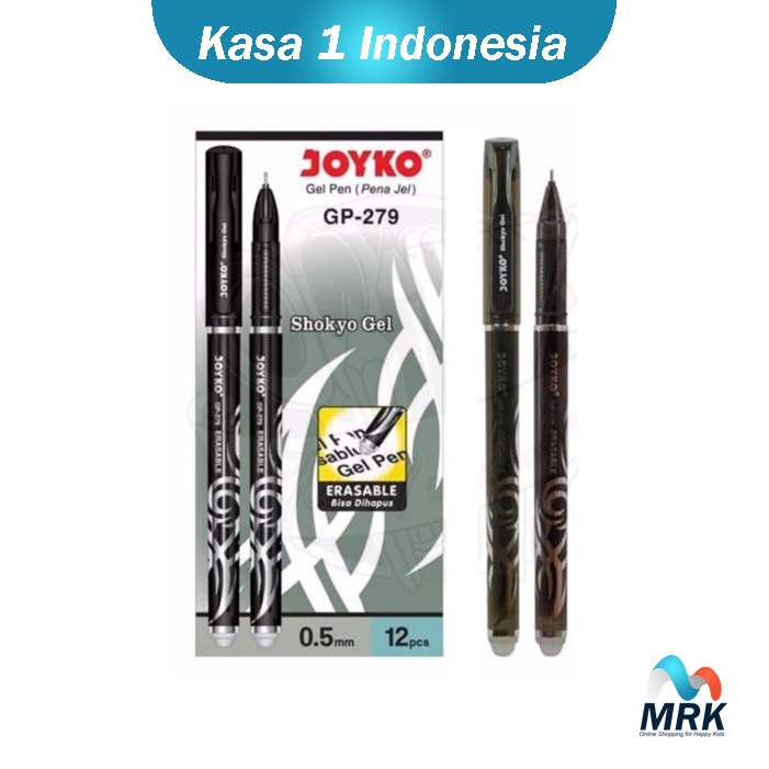 

2 PCS Bolpoin Joyko Eraseable / Pulpen Gel Bagus