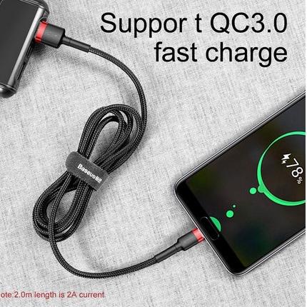 Sudah READY.. Baseus Kabel Data Type C Cafule Cable For Type C Quick Charge Baseus Type C Kabel Type