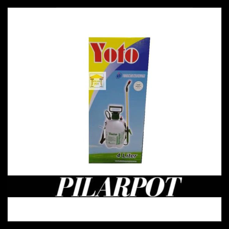 PRESSURE SPRAYER YOTO 4 LITER SEMPROTAN (PENYEMPROT TANAMAN BERTEKANAN
