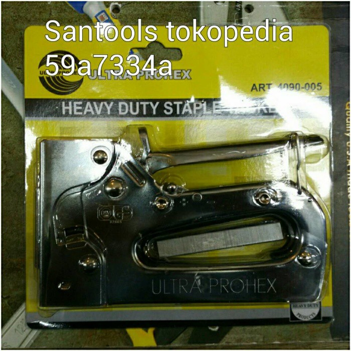 

gun tacker ultra prohex heavy duty /staples gun prohex