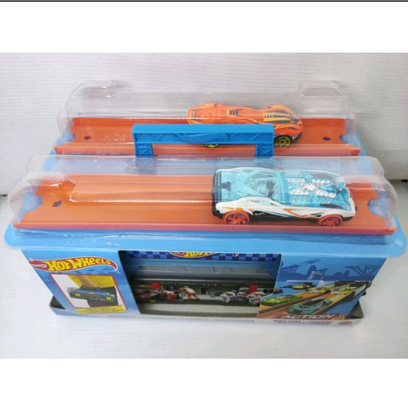Hotwheels Race Case.Koper Hotwheels Set Track.Mainan Anak-anak.Original Holwheels