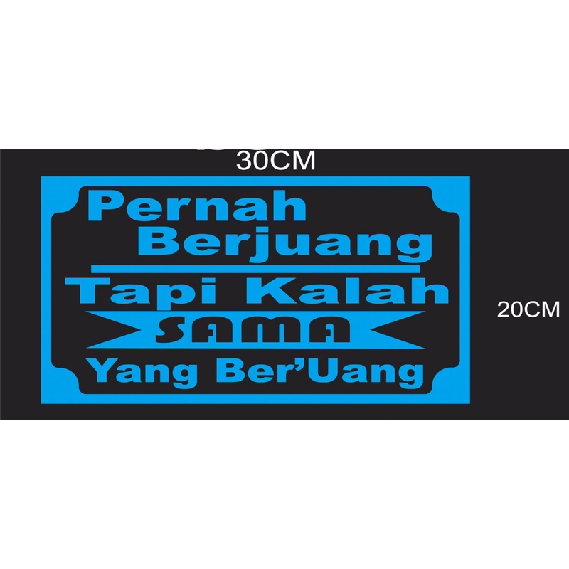 sticker mobil sticker kata kata lucu kaca mobil sticker kaca mobil truck