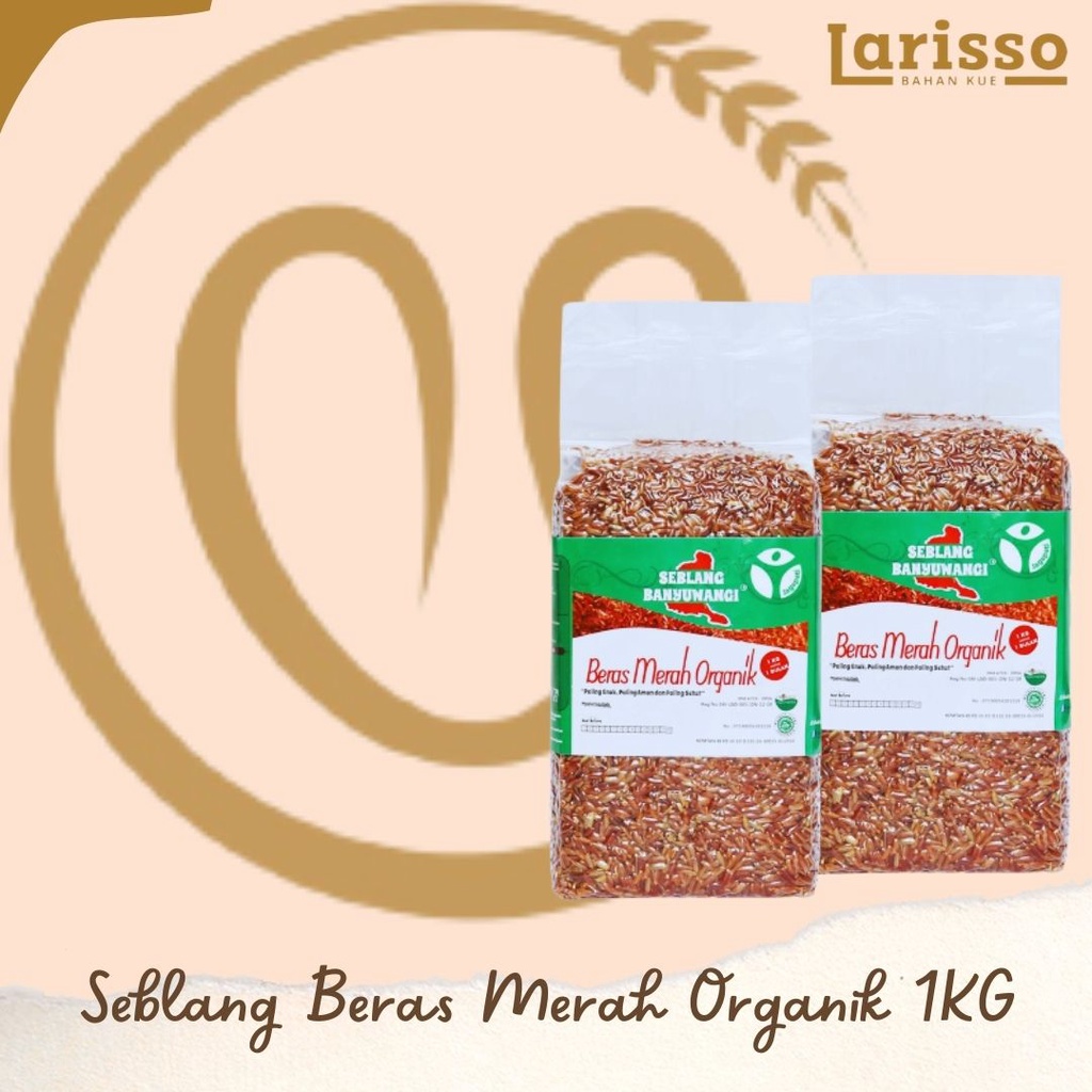 

BERAS MERAH ORGANIK SEBLANG BANYUWANGI 1KG