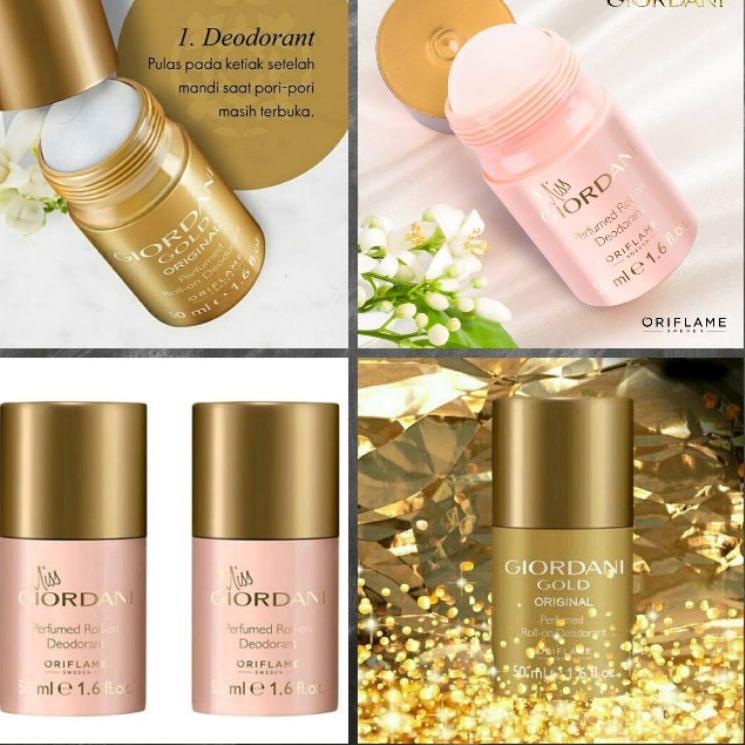 PROMO Giordani Gold Original/ Miss Giordani Deodorant Roll On
