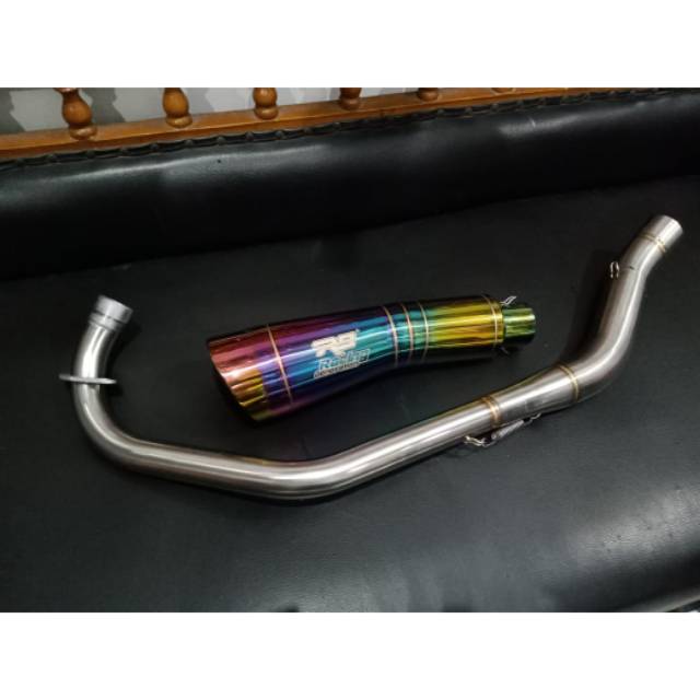 Knalpot R9 H2 pelelangi fulset yamaha vixion honda suzuki kawasaki