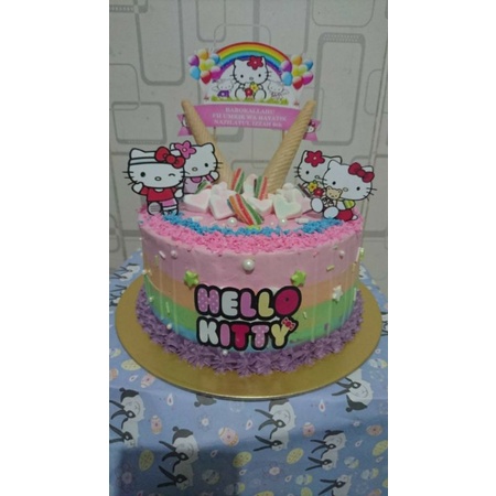 

hello Kitty birthday cake