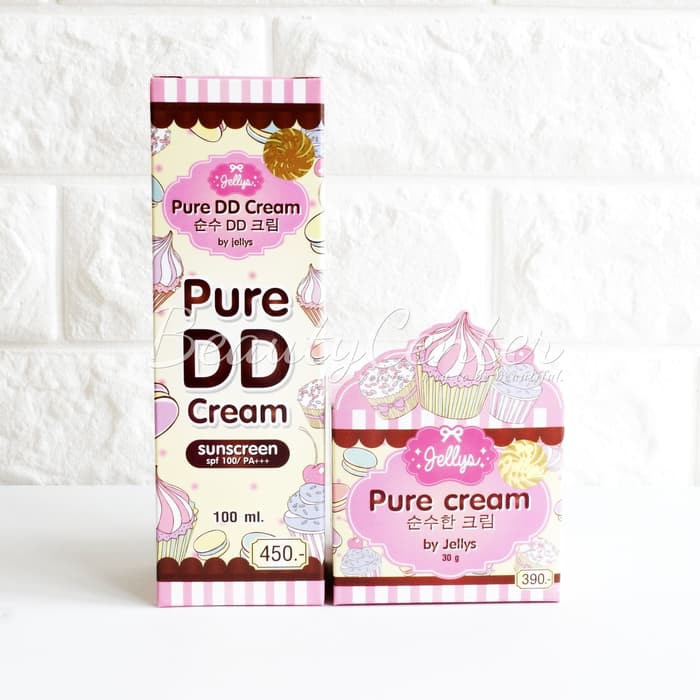 [CREAM+DD CREAM] Paket CREAM+DD CREAM Jellys Pure Thailand