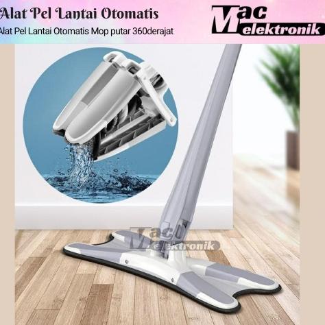 ALAT PEL LANTAI FLEXIBLE PERAS OTOMATIS TANPA EMBER / ROTARY MOP FLEXIBLE ALAT PEL LANTAI TANPA PERA