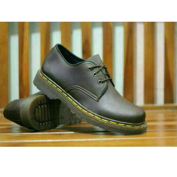 ➳ SEPATU DOCMART DR. MARTENS DR MARTENS LOW BOOTS CASUAL PRIA ♛