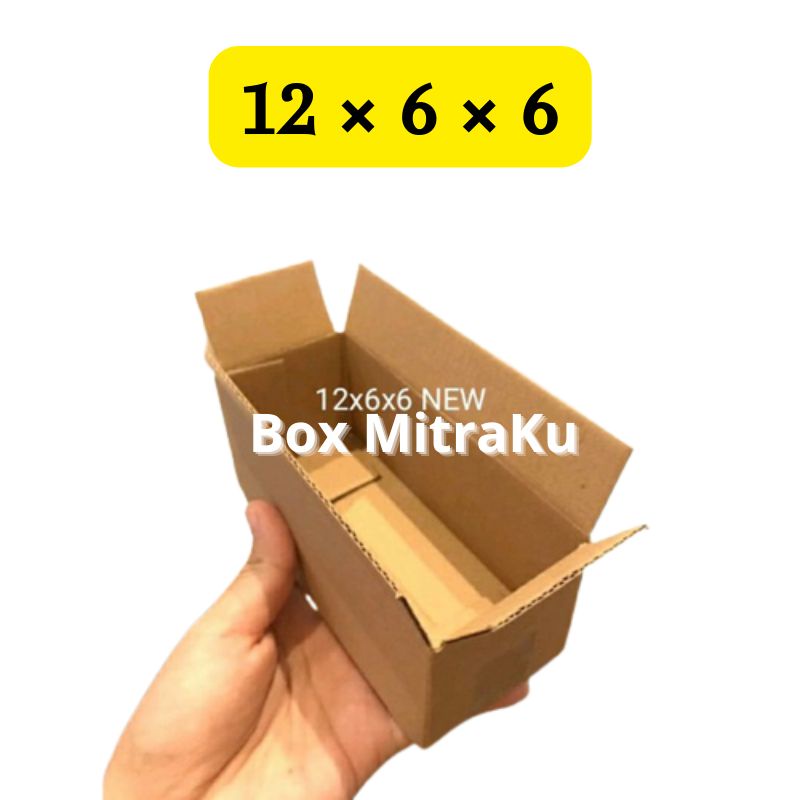 

Kardus Karton Package Uk 12×6×6 Box Packing Polos New