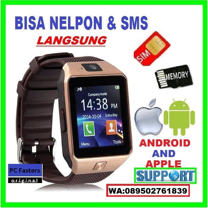 MUST HAVE HP HANDPHONE JAM TANGAN PRIA WANITA / KADO HADIAH SAMSUNG XIAOMI APPLE TERMURAH