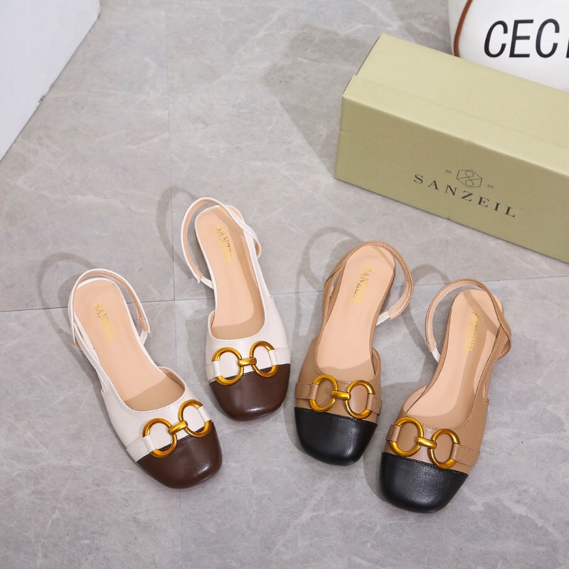 SG0125 syafniegalery Sanzeil Emily sepatu wanita import