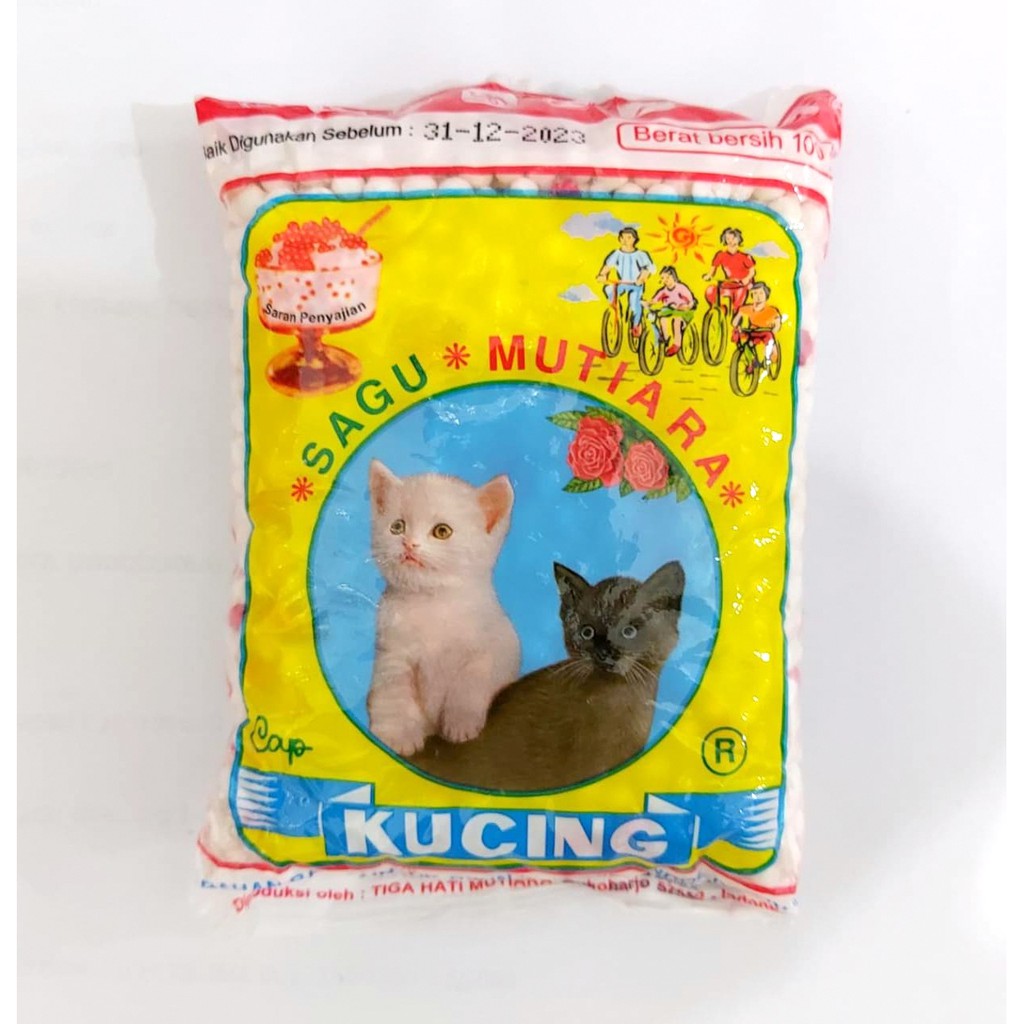 

Sagu Mutiara Cap Kucing 100gr