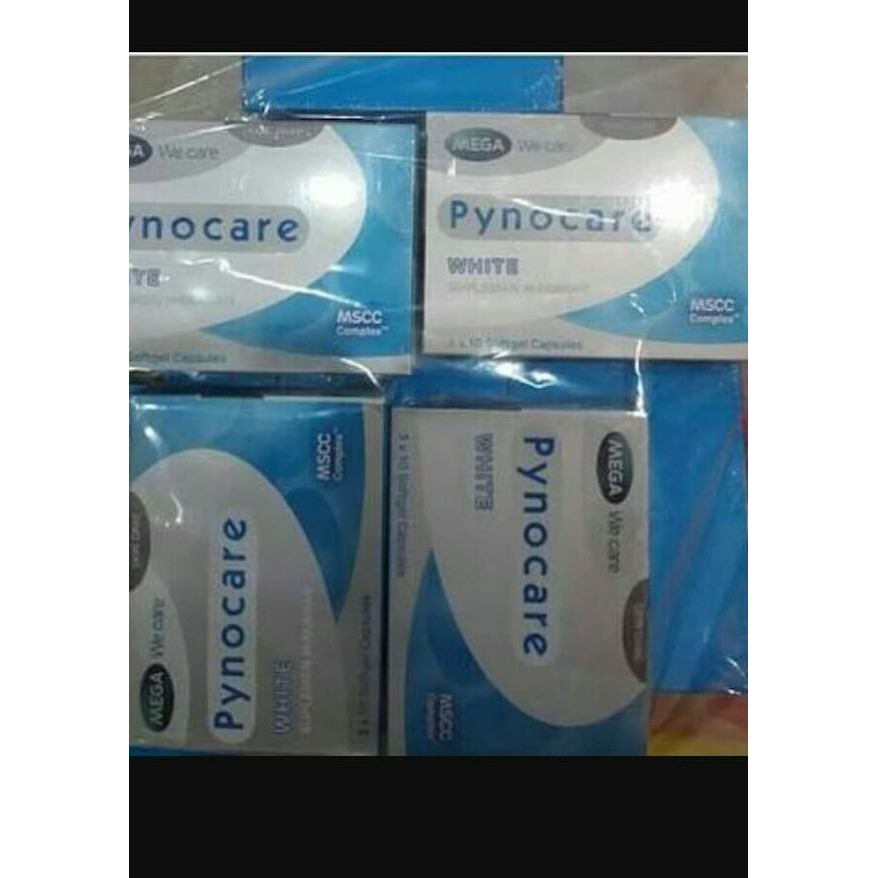 ☘gha✰ *BestSeller* Pynocare White / Suplemen pemutih / Suplemen melasma / Flek .