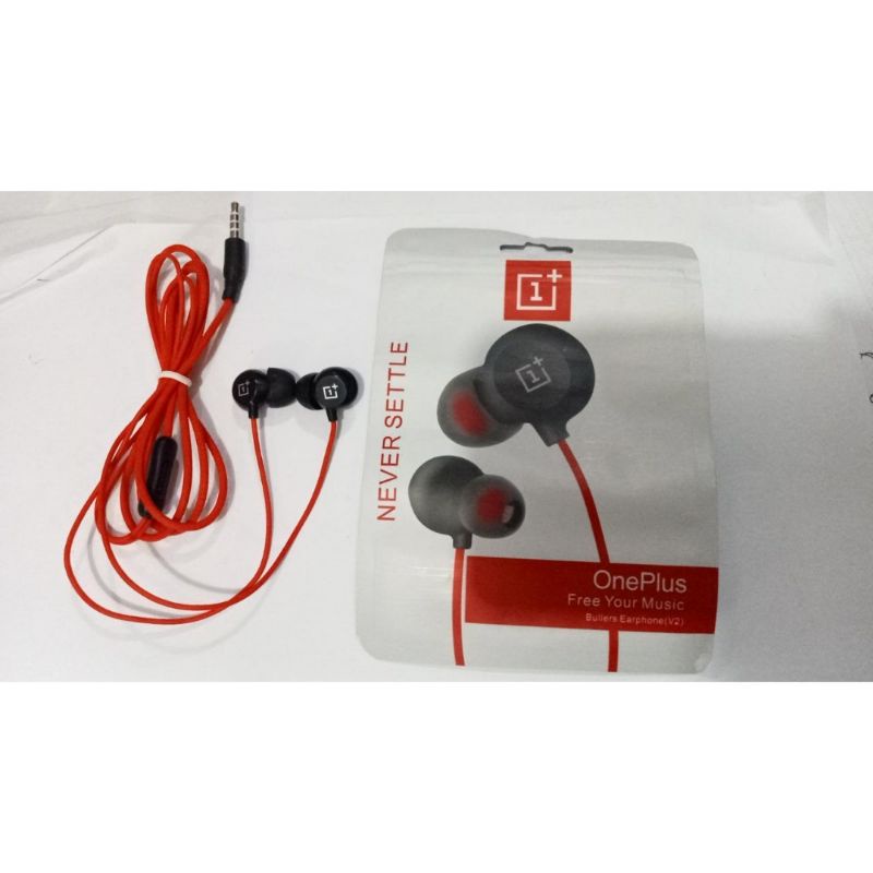 Handsfree OnePlus + Mic Bisa buat telepon