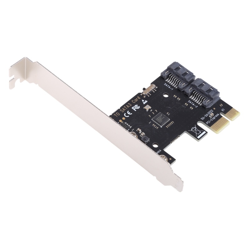 Btsg PCI-E 1X Sd 3.0 Kartu Ekspanding 2port Full Speed 6Gbps Transfer Ekspanding