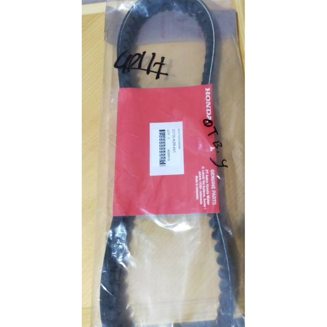 Vanbelt only ORIGINAL v belt vario 125 old ori AHM 23100-KZR-601