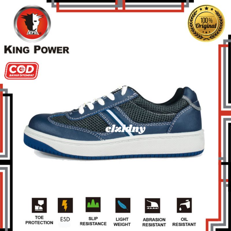Jual Sepatu Safety Sneakers King Power L881 safety shoes ringan sporty