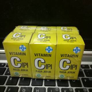 IPI Vitamin C 50mg Rasa Jeruk Isi 45 Tablet per Botol  