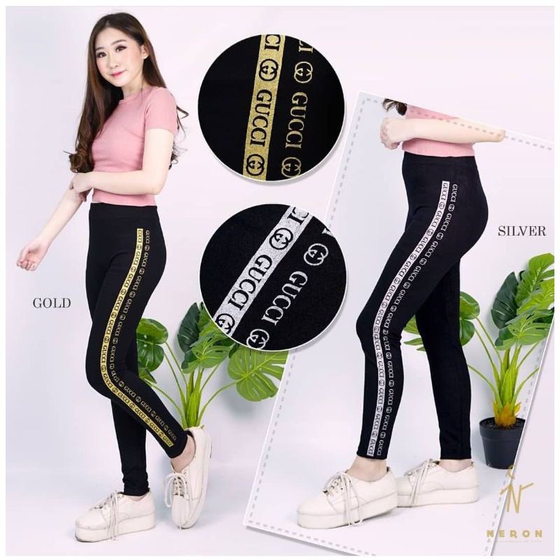 NEW LEGGING GC 2LIST IMPORT / LEGGING IMPORT MURAH / LEGGING MURAH