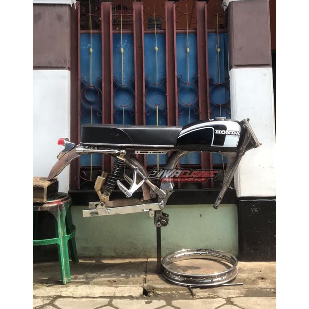 BODY SET CB TEYENGAN TANGKI MODEL US SLEBOR PRESS RANGKA CB TATANAN BEGEL PANJANG