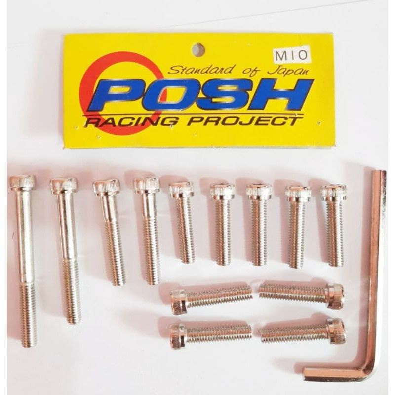 Baut cvt mio posh kunci L stainles stell plus kunci L