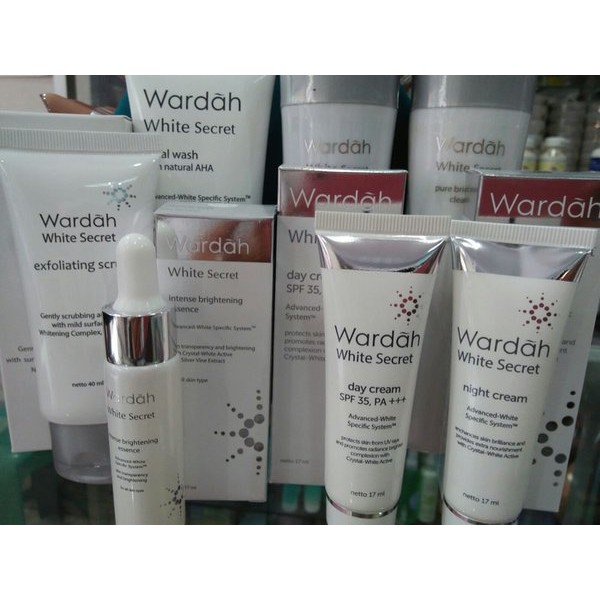 Solusi Wardah Paket White Secret Series Kecil Komplit 7in1  Diskon