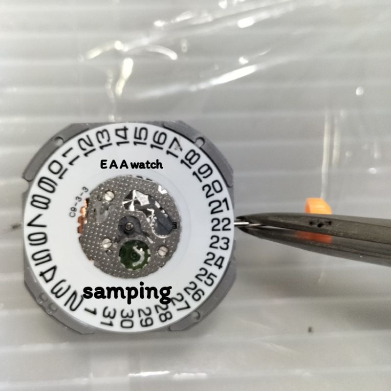 Mesin Jam Tangan miyota type 1S13 Lubang Tanggal Samping(3) & Bawah(6)