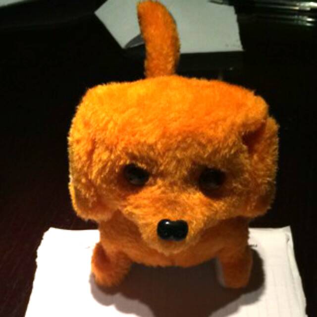 Mainan anjing bisa jalan $