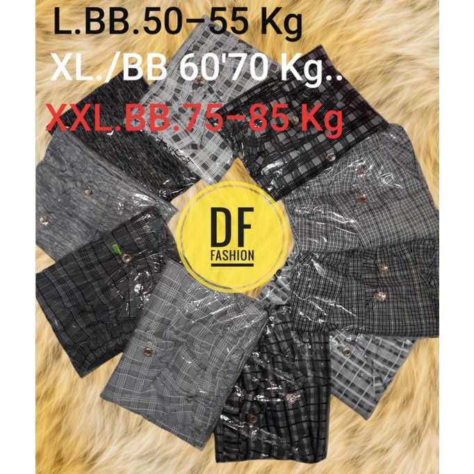 COD  [L-XL]Celana Panjang Wanita Model Kulot High-Waist Dengan