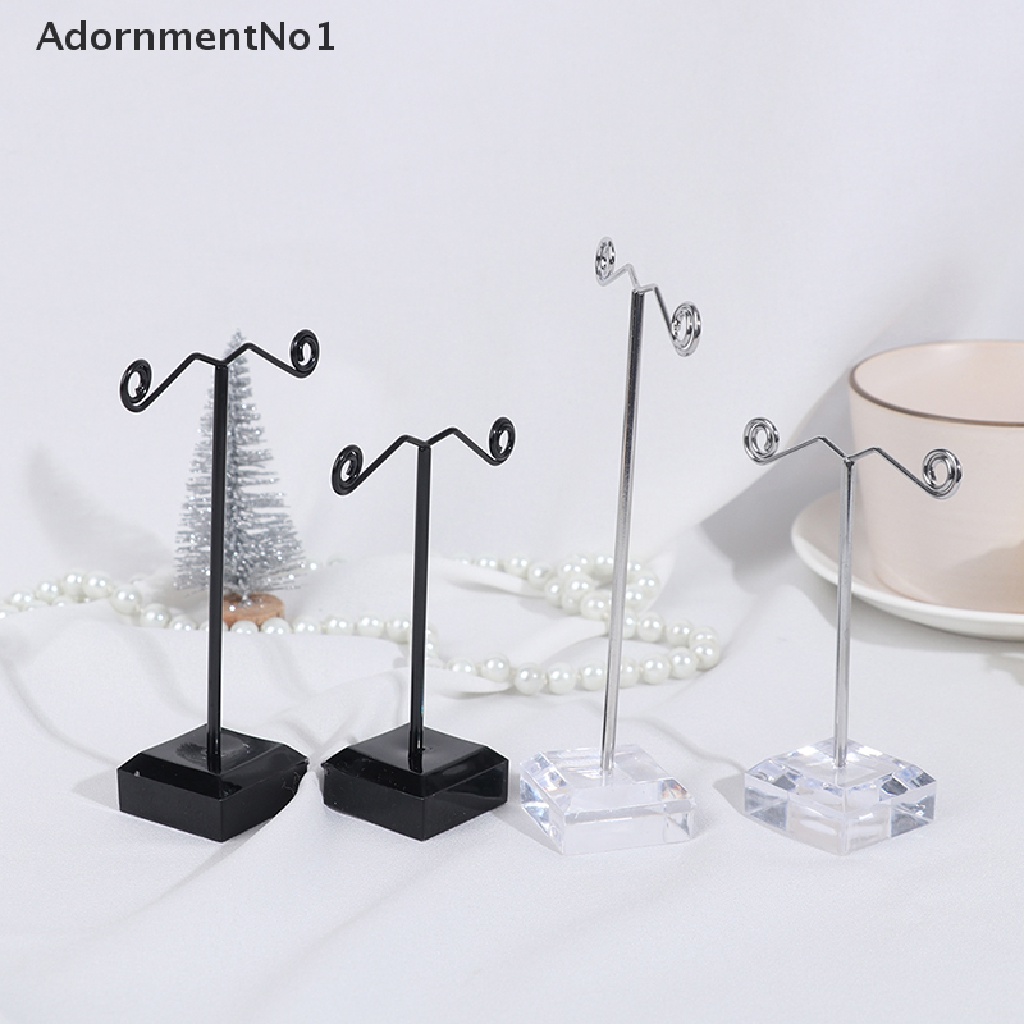 (AdornmentNo1) 3pcs / Set Rak Display / Organizer Anting Tusuk / Perhiasan Bahan Akrilik Untuk Toko / Rumah