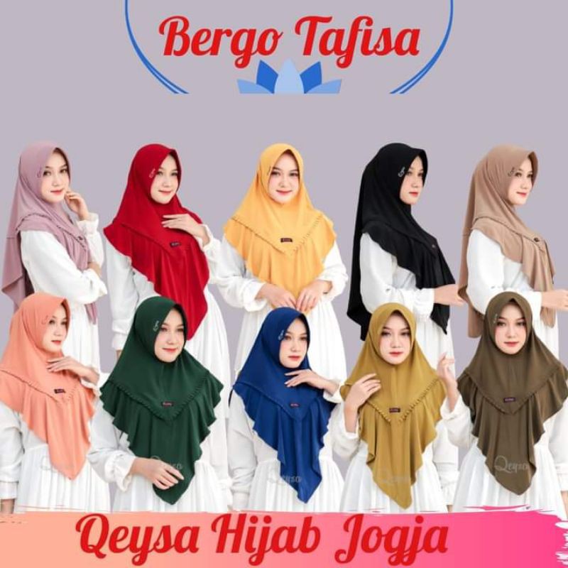 Jilbab Instan Bergo Tafisa Qesya  Hijab Kode 161