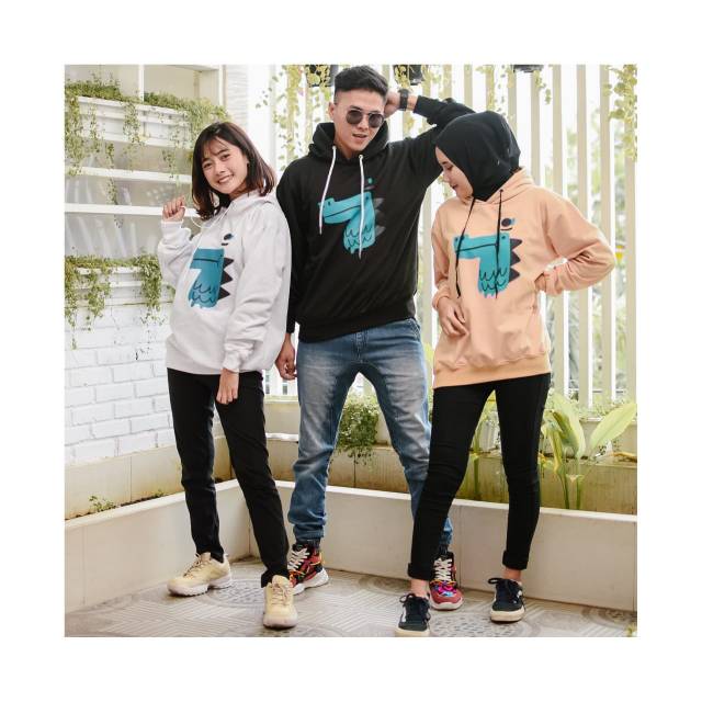 HOODIE COOL DINO/ HOODIE WANITA TEBAL