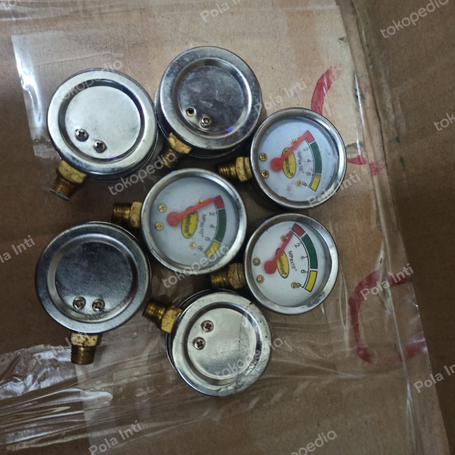 Pressure Gauge Meteran Regulator Quantum Manometer Quantum Termurah