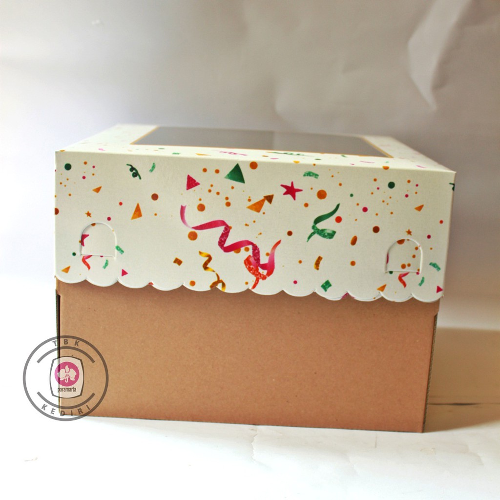 

fuji box ukuran 28 x 28 x 20 / DUS KUE / DUS ULTAH / DUS TINGGI UKR 28