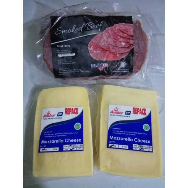 

Paket Smoke beef extra Mozarella