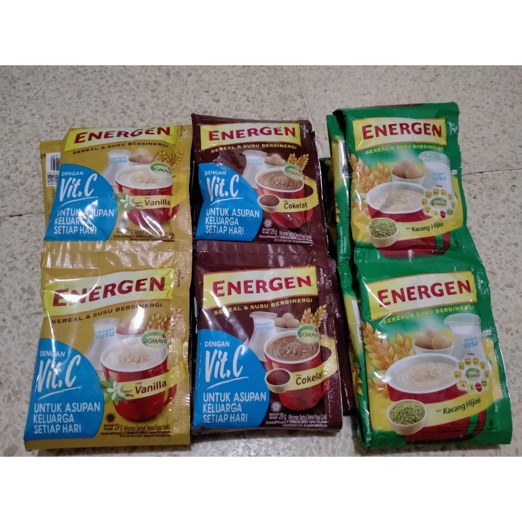 

ENERGEN SUSU DAN SEREAL
